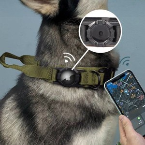 <span class=keywords><strong>Collar</strong></span> de Rastreo <span class=keywords><strong>GPS</strong></span> para <span class=keywords><strong>Perros</strong></span> de Alta Resistencia y Diseño Nuevo, <span class=keywords><strong>Collar</strong></span> Táctico para <span class=keywords><strong>Perros</strong></span> con Hebilla de Metal y Soporte para AirTag - Product Image 3