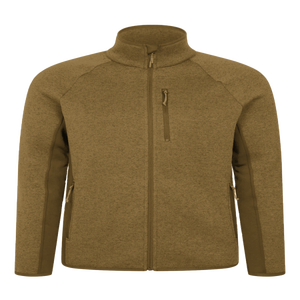 เสื้อแจ็คเก็ตโพลีเอสเตอร์ฟลีซน้ำหนักเบาสำหรับฤดูหนาวแบบ unisex พร้อมปกตั้งและโลโก้ด้านหน้า - Product Image 5