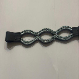 สายรัดคิ้วม้าหนังอังกฤษ,สินค้าจากโรงงานเป็นขนาดกำหนดได้เองและคริสตัลสีฟ้าประดับโซ่พลอยเทียมระยิบระยับ - Product Image 3