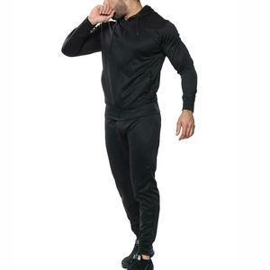 Sweat à capuche Slim Fit personnalisé pour hommes Streetwear respirant pour l'entraînement et le jogging Survêtements de sport personnalisés avec motif solide - Product Image 5