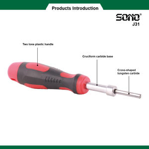 SONO J31 Gray ARB Handle 60mm Blade Anti-slip Garden Knife Shear Blade <b>Tool</b> Sharpener Outdoor Portable Scissors Octopus <b>Edge</b> - Product Image 2