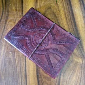 Usine produit personnalisé A5 cuir couverture souple cahier intérieur papier couverture rigide planificateur avec fil à coudre pour cadeau - Product Image 2