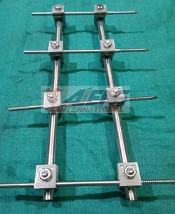 Bên ngoài <span class=keywords><strong>fixator</strong></span> với thanh shanz vít và kẹp 5mm /4mm/3mm AO thông thường loại bên ngoài <span class=keywords><strong>fixator</strong></span> Set - Product Image 2