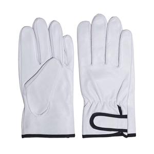 Gants de travail de sécurité en cuir de chèvre à double paume pour femmes et hommes, fabriqués au Pakistan - Product Image 4