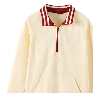 Custom Delta Neutral <b>Quarter</b> <b>Zip</b> <b>Sweatshirt</b> Unisex 100% Cotton Fleece Embroidered for sorority shops and bulk custom merchandise - Product Image 5