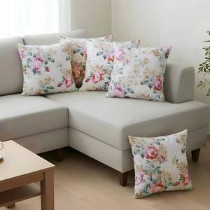Export Quality 100% Cotton Customized Embroidered <b>Cushion</b> Cover – Modern Home Decor Design - Product Image 2