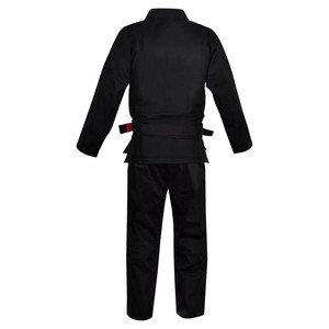 Kimono de BJJ personnalisé haute performance 100% coton polyester tissage perlé avec patchs logo brodés, logo personnalisé, confortable, OEM - Product Image 2