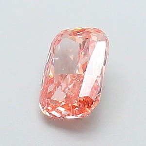 Diamant de laboratoire IGI de 1,40 carat, taille coussin, rose brunâtre fantaisie modifiée, clarté VS1, coupe excellente, pierre précieuse de luxe - Product Image 2