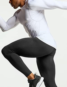 Hot Selling Rash Guards For <b>Men</b> Gym Wear Compression T-Shirts Plain White Solid Color Fitness Rash Guards on Very Best Prices - Product Image 4