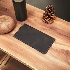 Chéquier Couverture En Cuir Portefeuille et Titulaire Cas Personnalisé Cadeaux Personnalisés Cadeau D'affaires LCR-0038E - Product Image 1