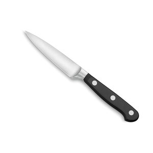 Couteaux à éplucher affûtés en acier inoxydable avec manche en bois naturel pour éplucher, trancher, tailler et couper les fruits et légumes - Product Image 5