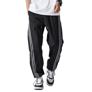 Men's Outdoor Cargo <b>Trousers</b> Loose Fit Elastic Waist Workwear Mountain Climbing Pants - Product Image 5