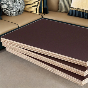 Panneau de contreplaqué de haute qualité, polyvalent, écologique, avec noyau en caoutchouc filmé de 15/18/21 mm, imperméable, fabriqué au Vietnam, poli, A2 MDF E1 - Product Image 1