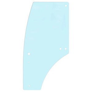 Panel de Vidrio de Repuesto para Ventana de Puerta de Cabina Derecha ZANGO SU27313, Dimensiones para Maquinaria Agrícola - Product Image 1