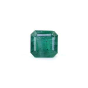 Natural Zambian Emerald 5 Carat Loose Gemstone for Fine Jewelry - Product Image 1