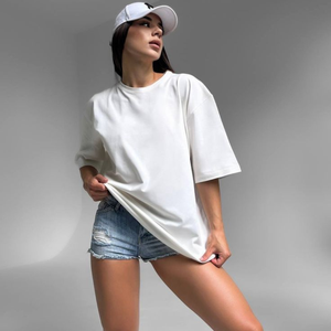 เสื้อยืดคอกลมผ้าเจอร์ซีย์ถักแบบลำลองสำหรับทุกเพศ OEM/ODM ผ้าฝ้าย 100% น้ำหนัก 180 กรัม แขนสั้น ระบายอากาศได้ดี เป็นมิตรกับสิ่งแวดล้อม ป้องกันการเป็นขุย - Product Image 3