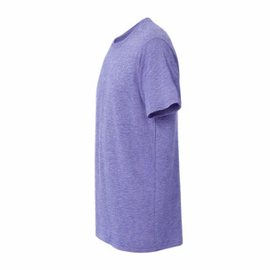 Camiseta de Hombre de Alta Calidad Hecha en Pakistán, Holgada, Transpirable, de Poliéster/Algodón, con Estampado de Serigrafía y Teñido con Hilo - Product Image 2