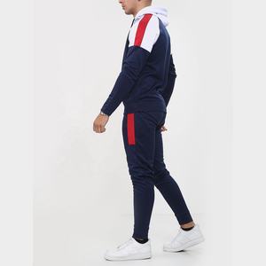 2025 nuevo diseño personalizado hombres 100% poliéster chándal hombres Unisex chándal 2 piezas conjunto venta al por mayor hombres Jogging chándal Conjunto 2 piezas - Product Image 3