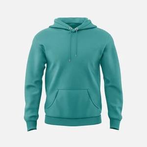 Sweat-shirt à capuche pour homme en molleton de coton, avec cordon de serrage réglable, doux, chaud, à manches longues, pour un usage décontracté - Product Image 2