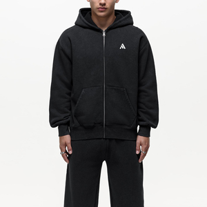 Sweat à capuche unisexe de haute qualité 100% coton lavé pour homme, sweat à capuche épais, logo personnalisé, sweats à capuche vierges par Antique Fashion - Product Image 1