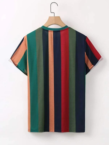 เสื้อยืดผู้ชายโลโก้สั่งทำสำหรับผู้ใหญ่ ผลิตจากโรงงาน ดีไซน์ไม่ซ้ำใคร สินค้าขายดี เสื้อยืดผู้ชายสีพื้น - Product Image 2