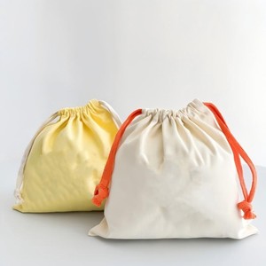 Cotton Drawstring Bags Plain Dyed Eco Friendly Woven Muslin Pouches Multiple Colors Small Size - Product Image 5