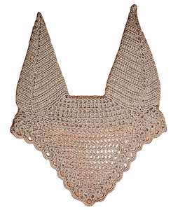 Voiles anti-mouches pour chevaux en polyester durable de haute qualité, design personnalisé, pour la protection sportive en compétition, vente en gros - Product Image 1