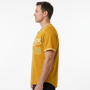 Camiseta de Béisbol para Hombre con Logotipo Frontal, Tejido Transpirable de Secado Rápido, Diseño Ligero y Duradero para Entrenamiento y Juego, Estilo Deportivo Moderno - Product Image 5