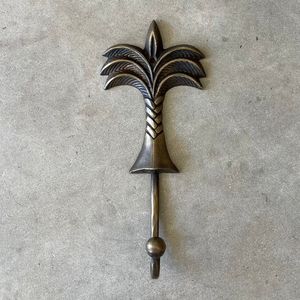 Antique Finish Brass <b>Wall</b> <b>Hooks</b> Decorative <b>Wall</b> Mounted Rack For Towels Clothes <b>Keys</b> Home Organization Solutions - Product Image 4