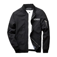 Blouson Bomber Slim Décontracté Uni Tendance Automne Taille S-XL Homme Manteau Nouvelle Collection Vestes Baseball Homme