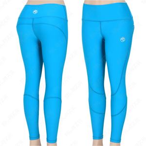<b>Elastic</b> Waist Yoga Leggings Wholesale Factory New Design Women Yoga Pants Quick Dry Tights High Waisted for <b>Ladies</b> - Product Image 1