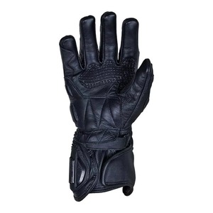 Gants de moto en cuir coupe-vent à doigts entiers avec protection renforcée de la paume pour les sports de plein air unisexes - Product Image 3