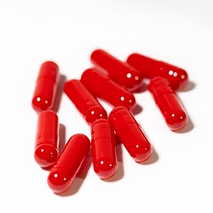 Capsules végétales HPMC vides, capsules de gélatine dure vides rouges, séparées, en petits sachets, personnalisables en couleur et taille (00, 0, 1, 2, 3, 4, 5), certifiées Halal - Product Image 4