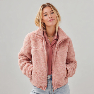 Chaqueta Sherpa para Hombre, Sudadera con Capucha y Cierre, Forro Polar Grueso, Chaqueta Sherpa con Capucha para Invierno, Suave y Sólida, con Bolsillo - Product Image 4