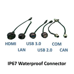 Monitor Industrial Marino con Pantalla Táctil IP67 Resistente al Agua (PCAP/Resistiva), Atenuación Automática, Control Remoto IR, Carcasa de Aluminio - Product Image 5