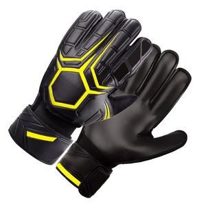 Gants de gardien de but de football antidérapants personnalisés AOSIKA, fabrication en PU professionnel, protection des doigts et du pouce, fermeture à boucle et crochet - Product Image 2