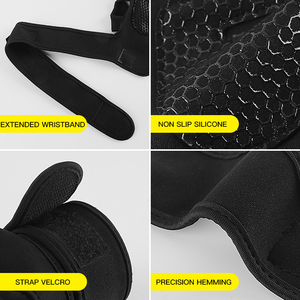 Gants de musculation unisexes en polyester, demi-doigts réglables, légers et respirants pour le cyclisme, l'entraînement et le fitness - Product Image 4