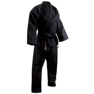 Uniforme de karaté personnalisable pour adultes, unisexe, blanc et noir, approuvé par la WKF, uniformes d'arts martiaux BJJ, 100% coton, Pakistan - Product Image 1