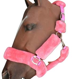 Selle anglaise de haute qualité équitation équestre Nylon vison rembourré licous meilleur prix - Product Image 3