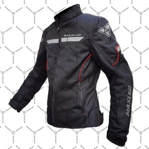 เสื้อแจ็คเก็ตขี่มอเตอร์ไซค์ผ้าสั้นสำหรับผู้ชาย ผู้ผลิต OEM เสื้อผ้ามอเตอร์ไซค์ระบายอากาศได้ดี สำหรับการจัดจำหน่ายระหว่างประเทศ - Product Image 1