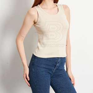 Débardeur femme pas cher, best-seller, design et taille personnalisés, pour le fitness. - Product Image 2