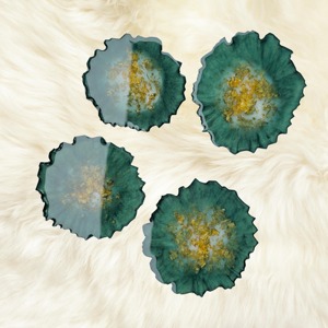 Resin <b>Coasters</b> Crafted Reusable Tea Coffee <b>Drink</b> <b>Coaster</b> Set Modern Home Decoration Luxury Premium Minimalist Designs Classic - Product Image 6