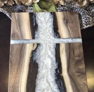 เขียงไม้สำหรับครัว ทนทาน ใช้หั่นผัก ผลไม้ เนื้อสัตว์ - Product Image 1