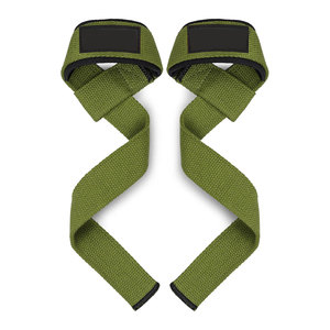 Correas de Levantamiento de Pesas de Algodón Antideslizantes de Alta Resistencia Hechas a Medida, con Soporte Ajustable para Muñecas, Ideales para Peso Muerto y Powerlifting - Product Image 1