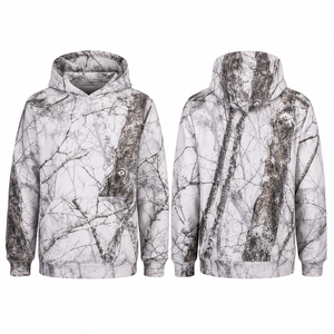 Sudadera con Capucha de Camuflaje Unisex para Invierno, Manga Larga, Estampada, Transpirable, de Poliéster, para Caza - Product Image 1