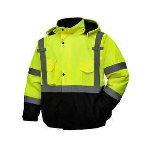 เสื้อแจ็คเก็ตทำงานสีส้มสำหรับผู้ชาย Econex Sports สะท้อนแสงได้ดี ทนทานต่อการฉีกขาด ได้รับการรับรองมาตรฐาน CE/EU พร้อมแผ่นกรองตรวจจับเข็ม - Product Image 1
