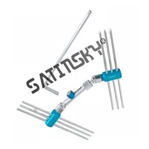 เครื่องมือเกี่ยวกับกระดูกและกล้ามเนื้อสำหรับการส่องกล้องแผ่นไทเทเนียมแบบใช้พลังงานด้วยมือ - Product Image 4