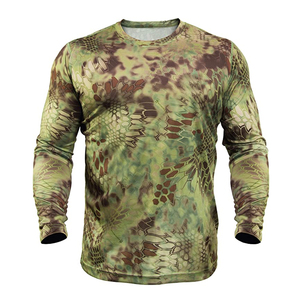 เสื้อเชิ้ตลายพรางแขนยาวสำหรับผู้ชาย น้ำหนักเบา เหมาะสำหรับการล่าสัตว์ เสื้อเบสเลเยอร์สำหรับกิจกรรมกลางแจ้ง เสื้อสำหรับเดินป่า - Product Image 5