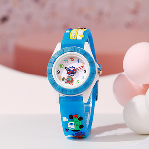 Reloj Infantil con Correa de Goma, Diseño Moderno con Esfera Redonda de Cuarzo para Niños y Niñas, Regalo para Niño - Product Image 1