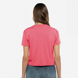Camisetas Cortas de Secado Rápido para Mujer, 100% Algodón, Ligeras, Lisas, Transpirables, con Logotipo Personalizado y Patrón de Personajes en 3D - Product Image 3